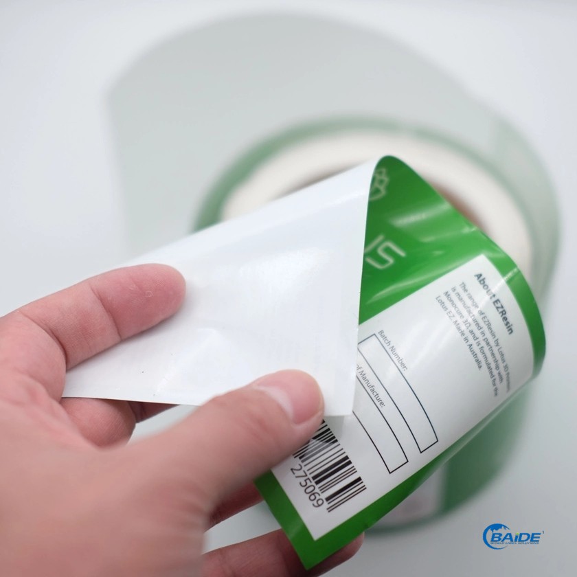 化妝品瓶貼不干膠貼紙印刷